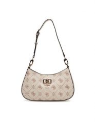 Guess Torebka Emelie Logo HWGP99 28180 Écru. Torebki klasyczne damskie Guess, ze skóry, bez dodatków. Za 609.99 zł.