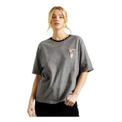 Koszulka turystyczna damska Superdry Military Narrative Boxy. Czarne koszulki sportowe damskie Superdry, s, bez wzorów, z bawełny, bez ramiączek. Za 92.00 zł.
