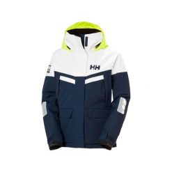 Damska kurtka z zegarkiem Helly Hansen Pier 4.0. Niebieskie kurtki damskie Helly Hansen, l, bez wzorów, z materiału, bez kaptura. Za 1,185.50 zł.