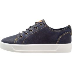 Ecco Tenisówki i Trampki dark blue. Niebieskie buty sportowe chłopięce ECCO, z materiału. W wyprzedaży za 381.65 zł.