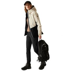 Kurtka Damska Highton Stretch Padded Jacket. Czarne kurtki damskie Regatta, m, bez wzorów, z materiału, z kapturem. Za 182.99 zł.
