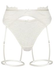 Hunkemöller Stringi 302384 Écru. Stringi Hunkemöller, bez wzorów, z syntetyku. Za 59.99 zł.