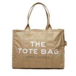 Torebka Marc Jacobs. Brązowe shopper bag Marc Jacobs, bez wzorów, bez dodatków. Za 959.99 zł.