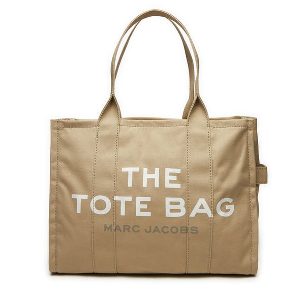 Torebka Marc Jacobs. Brązowe shopper bag Marc Jacobs, bez wzorów, bez dodatków. Za 819.99 zł.
