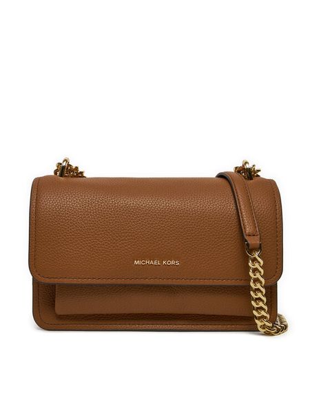 MICHAEL Michael Kors Torebka 30T4GC7L3T Brązowy. Brązowe torebki wieczorowe damskie MICHAEL Michael Kors, bez wzorów, ze skóry, bez dodatków. Za 729.99 zł.