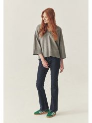 TATUUM Sweter w kolorze szarym rozmiar: L. Szare swetry klasyczne damskie TATUUM, l, bez kołnierzyka. Za 114.71 zł.