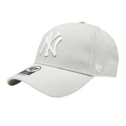 Czapka Z Daszkiem MVP New York Yankees. Szare czapki z daszkiem damskie 47 Brand, bez wzorów, z bawełny. Za 165.99 zł.