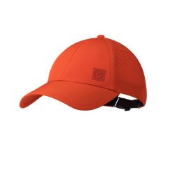 Czapka z daszkiem BUFF SUMMIT CAP SOLID. Czerwone czapki z daszkiem damskie Buff, bez wzorów. Za 104.99 zł.