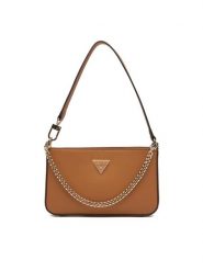 Guess Torebka Noelle II Mini HWZG96 72720 Brązowy. Brązowe torebki klasyczne damskie Guess, ze skóry, bez dodatków. Za 309.99 zł.