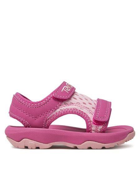 Teva Sandały Infant Psyclone 1019538T Różowy. Czerwone sandały dziewczęce Teva, z materiału, bez obcasa, bez zapięcia. Za 169.99 zł.
