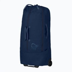 Torba podróżna NORRONA Norrøna Duffel 80. Niebieskie torby podróżne NORRONA, bez wzorów, z materiału. Za 859.99 zł.
