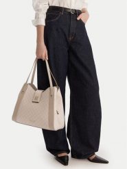 Nine West Torebka CEO-Onira-KY252 Szary. Szare torebki klasyczne damskie Nine West, z materiału, bez dodatków. Za 279.99 zł.