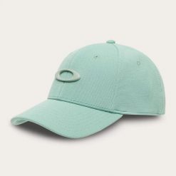 Czapka z daszkiem unisex Oakley TINCAN zielona FOS911545-75I r L/XL. Zielone czapki z daszkiem damskie Oakley, na lato, bez wzorów, z elastanu. Za 105.34 zł.