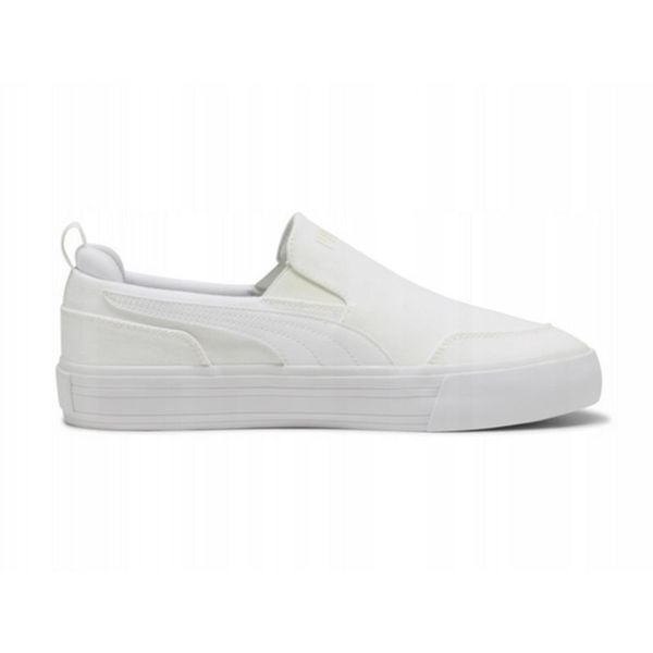 BUTY damskie PUMA Court Classic Vulc Slip-On wsuwane białe trampki 37. Białe trampki damskie Puma, bez wzorów, bez zapięcia. Za 169.00 zł.