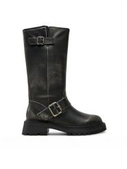 Pepe Jeans Botki PLS50566 Czarny. Czarne botki damskie Pepe Jeans, z jeansu, bez obcasa, na płaskiej podeszwie, bez zapięcia. Za 779.99 zł.