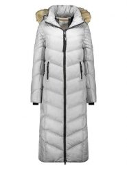 Canadian Peak Płaszcz zimowy "Capucineak" w kolorze jasnoszarym rozmiar: 3XL. Szare płaszcze damskie Canadian Peak, na zimę, xl, bez wzorów, z puchu, bez kaptura. Za 330.67 zł.