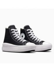 Converse Sneakersy "Chuck Taylor Move" w kolorze czarnym rozmiar: 40. Czarne obuwie sportowe damskie Converse, za kostkę, bez zapięcia. Za 258.52 zł.
