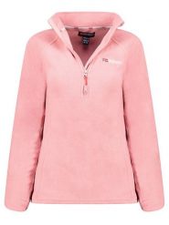 Geographical Norway Bluza polarowa "Tug" w kolorze jasnoróżowym rozmiar: XXL. Różowe bluzy damskie Geographical Norway, xxl, bez wzorów, z materiału, bez kaptura. Za 72.95 zł.
