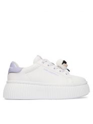 KARL LAGERFELD Sneakersy Kreeper Lo KL42336T Écru. Obuwie sportowe damskie KARL LAGERFELD, ze skóry, bez zapięcia. Za 969.99 zł.