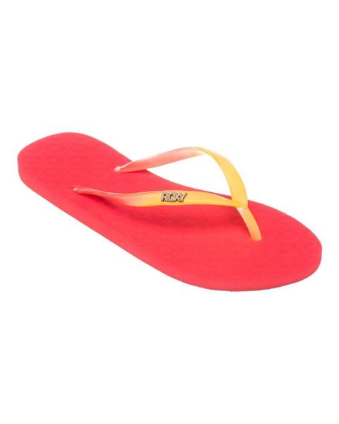 Sandały dla Kobiety VIVA GRADIENT Różowy. Czerwone sandały damskie Roxy, bez wzorów, z gumy, bez obcasa, bez zapięcia. Za 74.99 zł.