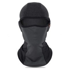 Czapka przeciwsłoneczna z jedwabiu lodowego, całkowita ochrona, ciemnoszara. Szare czapki damskie WEST BIKING, na lato, bez wzorów, z jedwabiu. Za 72.16 zł.