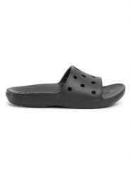 Crocs Klapki "Classic" w kolorze czarnym rozmiar: 41/42. Czarne klapki damskie Crocs, bez wzorów, z otwartym noskiem, bez obcasa, bez zapięcia. Za 108.99 zł.