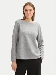 Tom Tailor Sweter 1043168 Szary Regular Fit. Szare swetry klasyczne damskie Tom Tailor, s, z syntetyku, bez kołnierzyka. Za 209.99 zł.