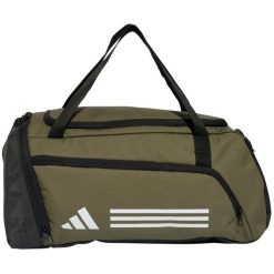 Torba adidas Essentials 3-Stripes Duffel S. Zielone torby sportowe Adidas, bez wzorów. Za 128.00 zł.
