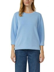 S.Oliver Bluza w kolorze błękitnym rozmiar: 36. Niebieskie bluzy damskie S.Oliver, s, bez wzorów, bez kaptura. Za 159.95 zł.