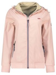 Geographical Norway Kurtka przejściowa "Arrival" w kolorze jasnoróżowym rozmiar: L. Różowe kurtki damskie Geographical Norway, l, bez wzorów, bez kaptura. Za 180.06 zł.