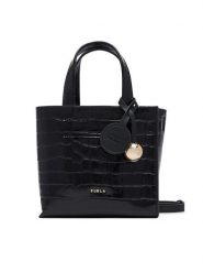 Furla Torebka Divide It Mini WB02124 BX4255 O6000 Czarny. Czarne torebki klasyczne damskie Furla, ze skóry, bez dodatków. Za 1,349.00 zł.