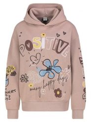 Sublevel Bluza w kolorze jasnoróżowym rozmiar: L. Różowe bluzy damskie Sublevel, l, bez wzorów, z kapturem. Za 117.73 zł.