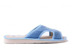 METEOR 012 MOTYL niebieski, kapcie damskie. Niebieskie kapcie damskie Meteor. Za 44.99 zł.