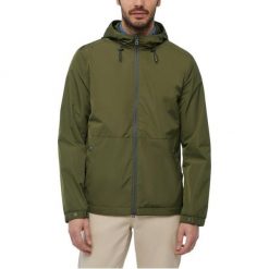 Kurtka GEOX M LEITAN MID PARKA Zielony. Zielone parki damskie Geox, m, z tkaniny, bez kaptura. Za 530.99 zł.