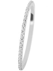 Vittoria Jewels Złoty pierścionek z diamentami rozmiar: 46. Szare pierścionki damskie Vittoria Jewels, z diamentem, złote. Za 746.74 zł.