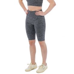 Krótkie legginsy sportowe dla kobiet Xtreme Sportswear Antracyt melanż. Szare legginsy damskie XTREME SOCKSWEAR, s, bez wzorów, z materiału, z podwyższonym stanem, na fitness i siłownię. Za 125.82 zł.