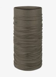 Chusta wielofunkcyjna Buff Coolnet UV Insect Shield - solid khaki. Zielone chusty damskie Buff, na lato, bez wzorów, z elastanu. Za 109.99 zł.