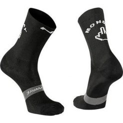 Skarpety rowerowe NORTHWAVE SUNDAY MONDAY SOCK czarne. Czarne skarpetki damskie Northwave, bez wzorów. Za 30.00 zł.