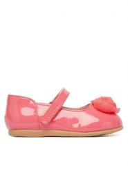 Mayoral Baleriny 41731.26 Koralowy. Pomarańczowe baleriny dziewczęce Mayoral, bez wzorów, ze skóry, bez obcasa, bez zapięcia. Za 179.99 zł.