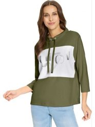 WITT WEIDEN Bluzka w kolorze khaki rozmiar: 46. Brązowe bluzki damskie WITT WEIDEN, bez wzorów, bez kołnierzyka, bez ramiączek. Za 49.95 zł.