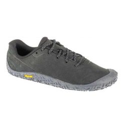 Damskie Skórzane Buty Do Biegania Vapor Glove 6. Szare obuwie sportowe damskie Merrell, bez zapięcia. Za 710.99 zł.
