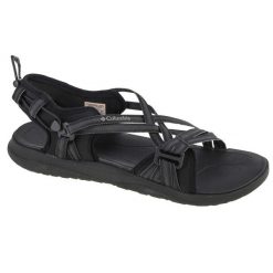 Sandały damskie, Columbia Sandal W. Czarne sandały damskie Columbia, bez wzorów, z materiału, bez obcasa, bez zapięcia. Za 364.00 zł.
