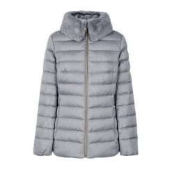 Kurtka GEOX W BETTANIE Niebieski. Niebieskie kurtki damskie Geox, bez wzorów, z tkaniny, bez kaptura. Za 612.99 zł.