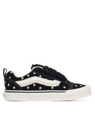 Vans Tenisówki Knu Skool VN000E9XG581 Czarny. Czarne trampki damskie Vans, bez wzorów, ze skóry, bez zapięcia. Za 379.99 zł.