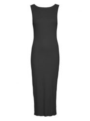 MOSS COPENHAGEN Sukienka "Didina Rasmia" w kolorze czarnym rozmiar: M/L. Czarne sukienki damskie Moss Copenhagen, bez wzorów, z bawełny, bez ramiączek. Za 110.29 zł.