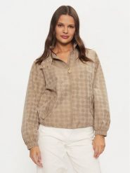 Guess Kurtka przejściowa V4BQ24 WGLW2 Brązowy Regular Fit. Brązowe kurtki damskie Guess, s, z aplikacjami, z syntetyku, bez kaptura. Za 569.99 zł.
