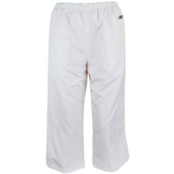 Spodnie treningowe damskie Reebok AUWG7459100. Białe spodnie sportowe damskie Reebok, s, bez wzorów, z materiału, na fitness i siłownię. Za 139.99 zł.