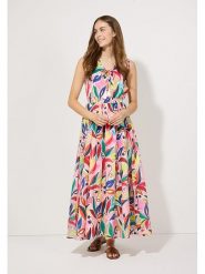 More & More Sukienka w kolorze różowym ze wzorem rozmiar: 40. Różowe sukienki damskie More & More, bez wzorów, z bawełny, bez ramiączek. Za 238.84 zł.