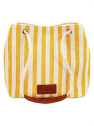 Anemoss Torebka w kolorze żółto-białym - 23,4 x 21,8 x 11,9 cm rozmiar: onesize. Białe torebki klasyczne damskie Anemoss, z materiału, bez dodatków. Za 39.99 zł.