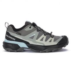 Buty trekkingowe damskie Salomon X Ultra 360 Gtx W. Szare obuwie trekkingowe damskie Salomon, z materiału, bez zapięcia. Za 625.00 zł.